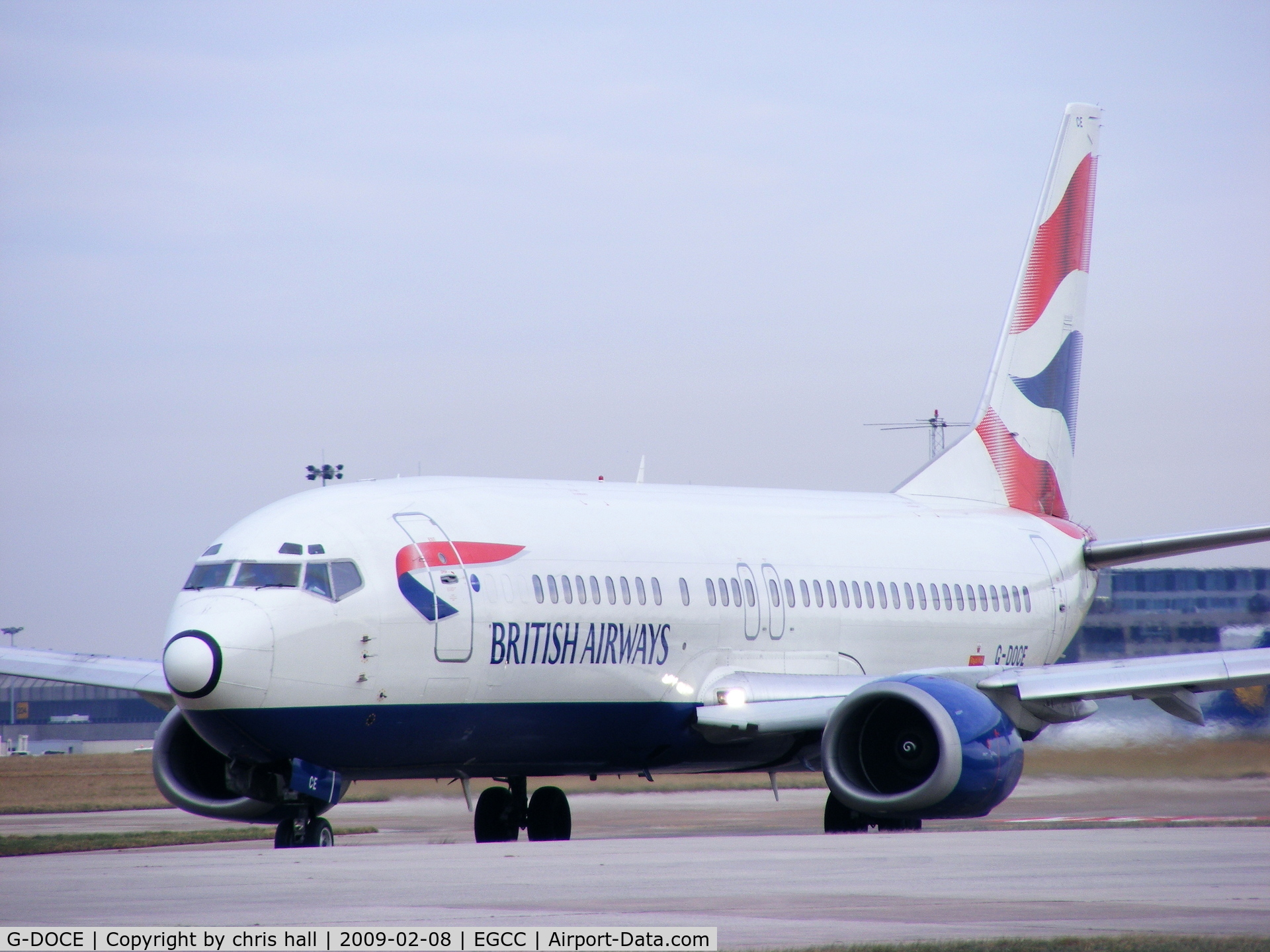 G-DOCE, 1991 Boeing 737-436 C/N 25350, British Airways