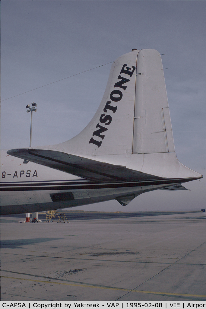 G-APSA, 1958 Douglas DC-6A C/N 45497, Air Atlantique DC6