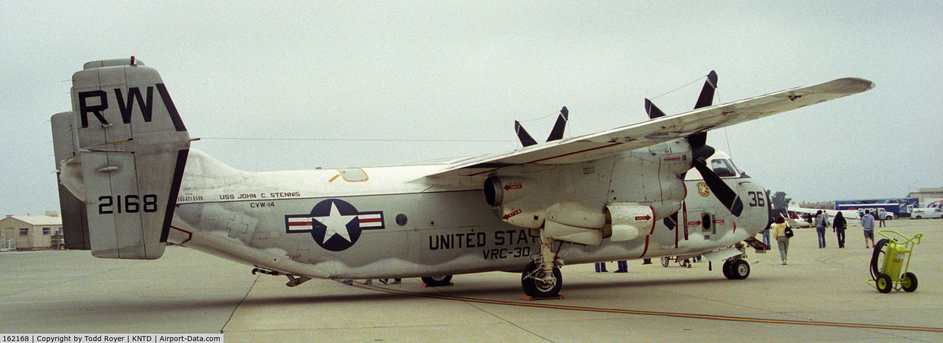 162168, Grumman C-2A Greyhound C/N 48, Point Mugu Airshow 2005