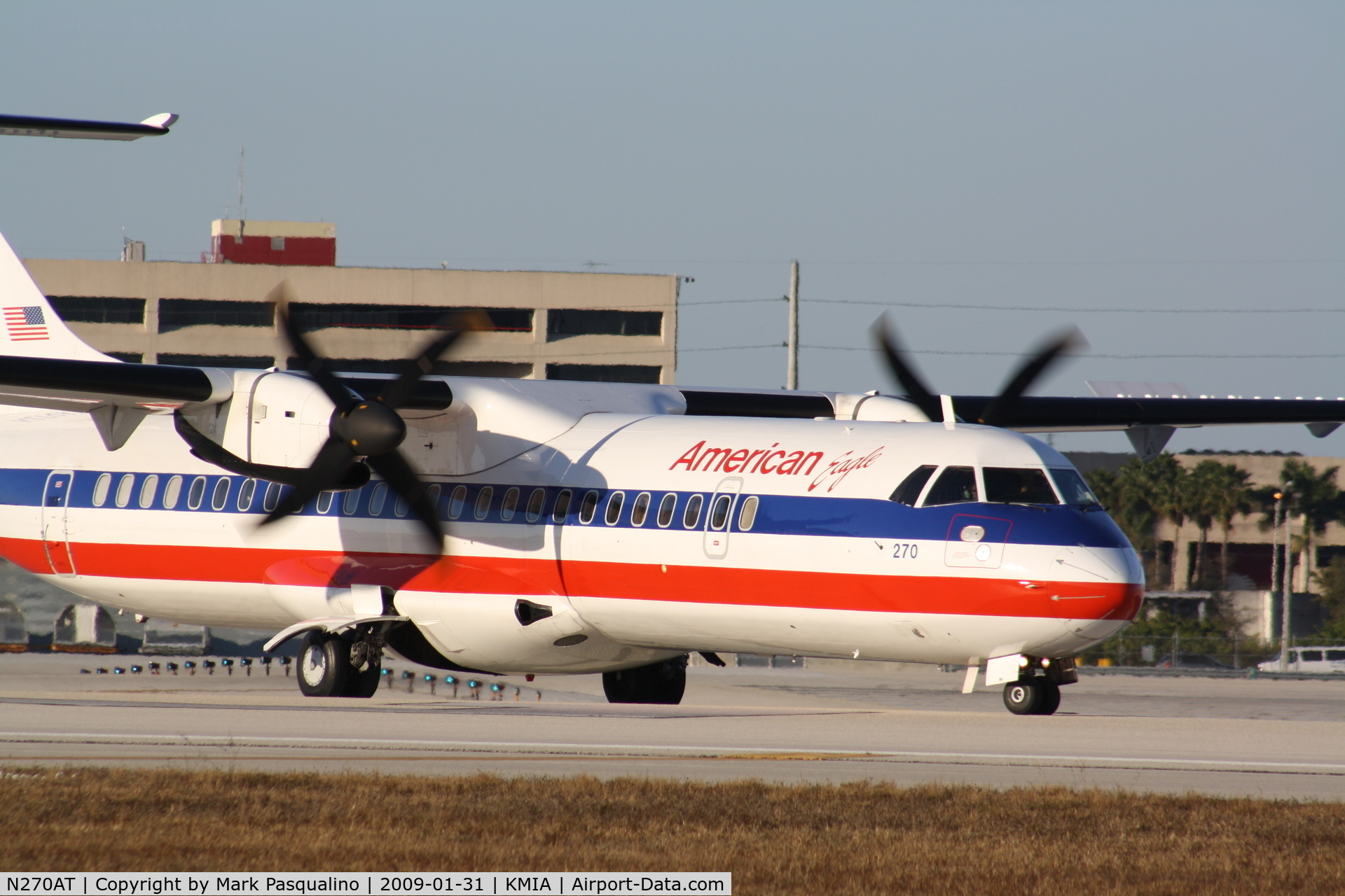 N270AT, 1991 ATR 72-212 C/N 270, ATR 72-212