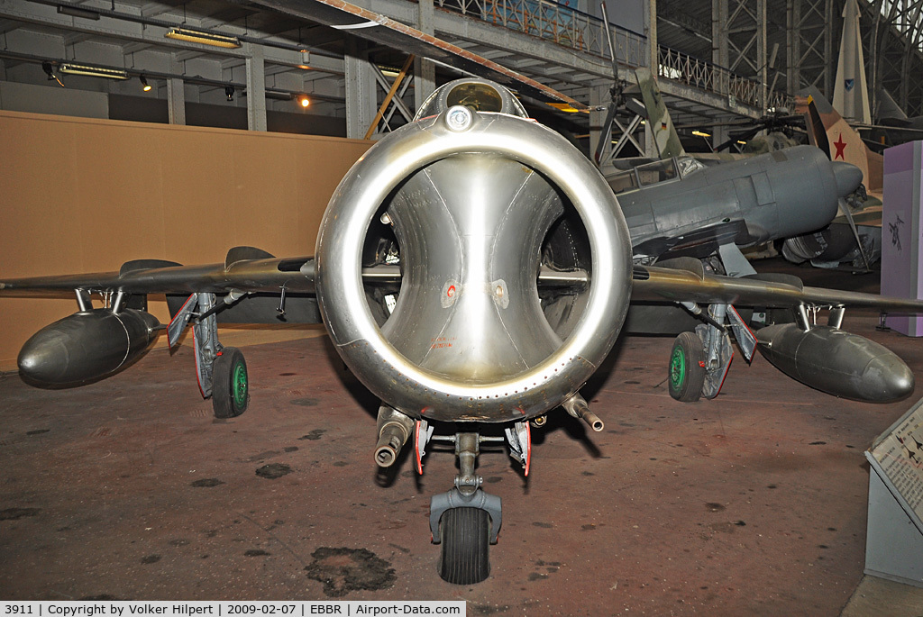 3911, Mikoyan-Gurevich MiG-29AS C/N 2960532039, museum Brussels