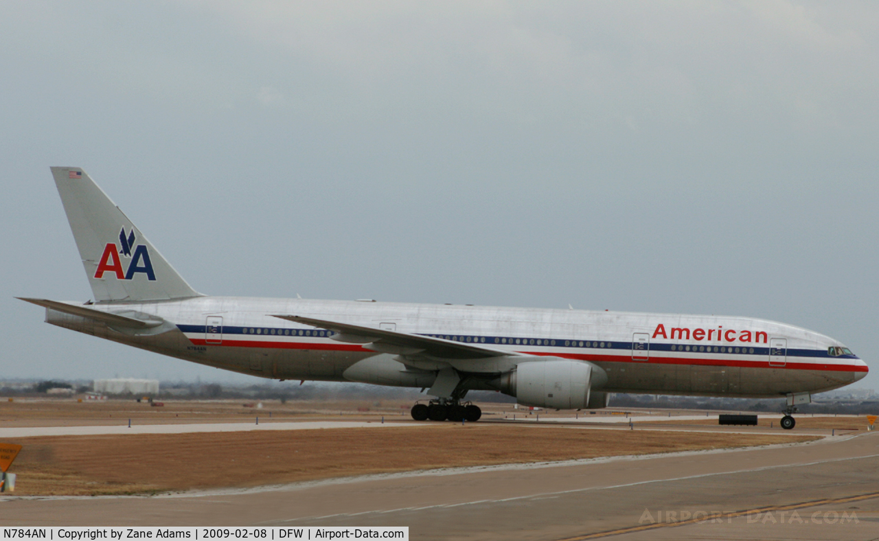 N784AN, 2000 Boeing 777-223 C/N 29588, American Airlines 777