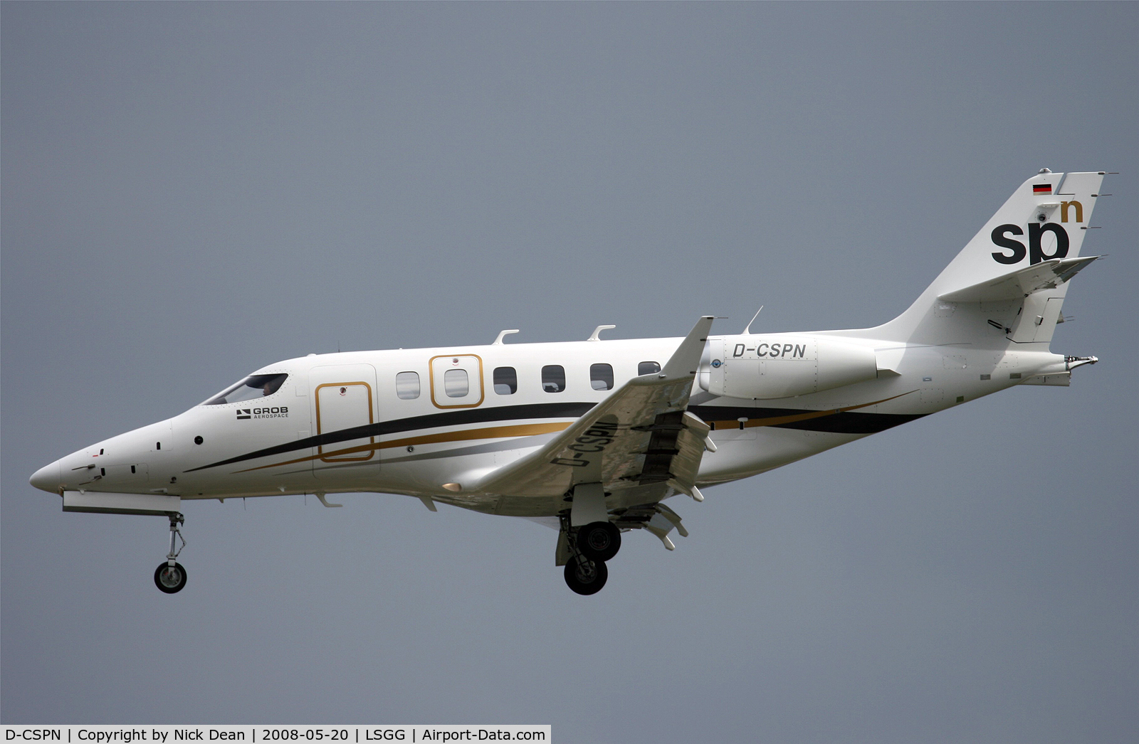 D-CSPN, 2005 Grob G-180 SPn Utility Jet C/N 90001, LSGG