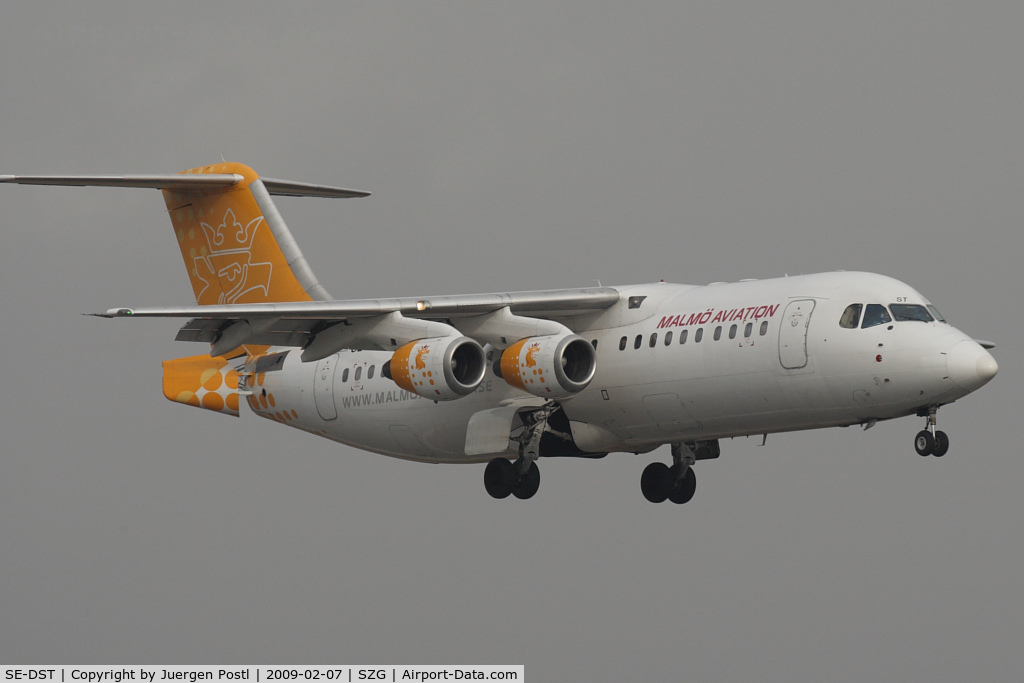 SE-DST, 1994 British Aerospace Avro 146-RJ100 C/N E3247, BAE Systems AVRO RJ 100