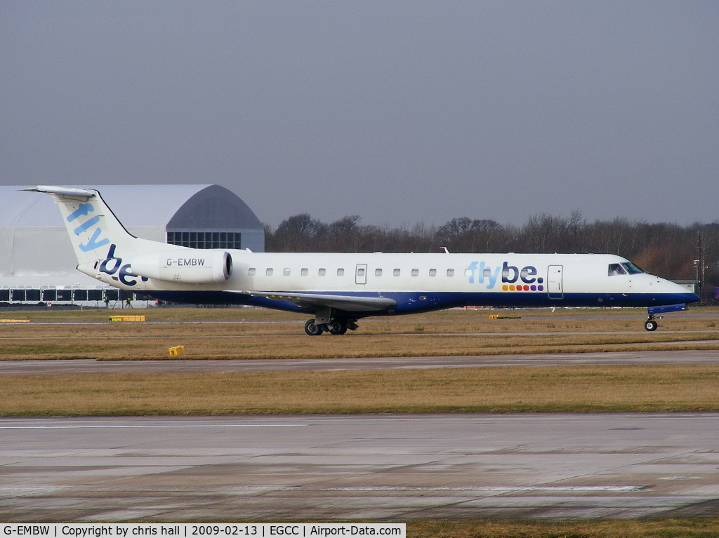 G-EMBW, 2001 Embraer EMB-145EU (ERJ-145EU) C/N 145546, flybe