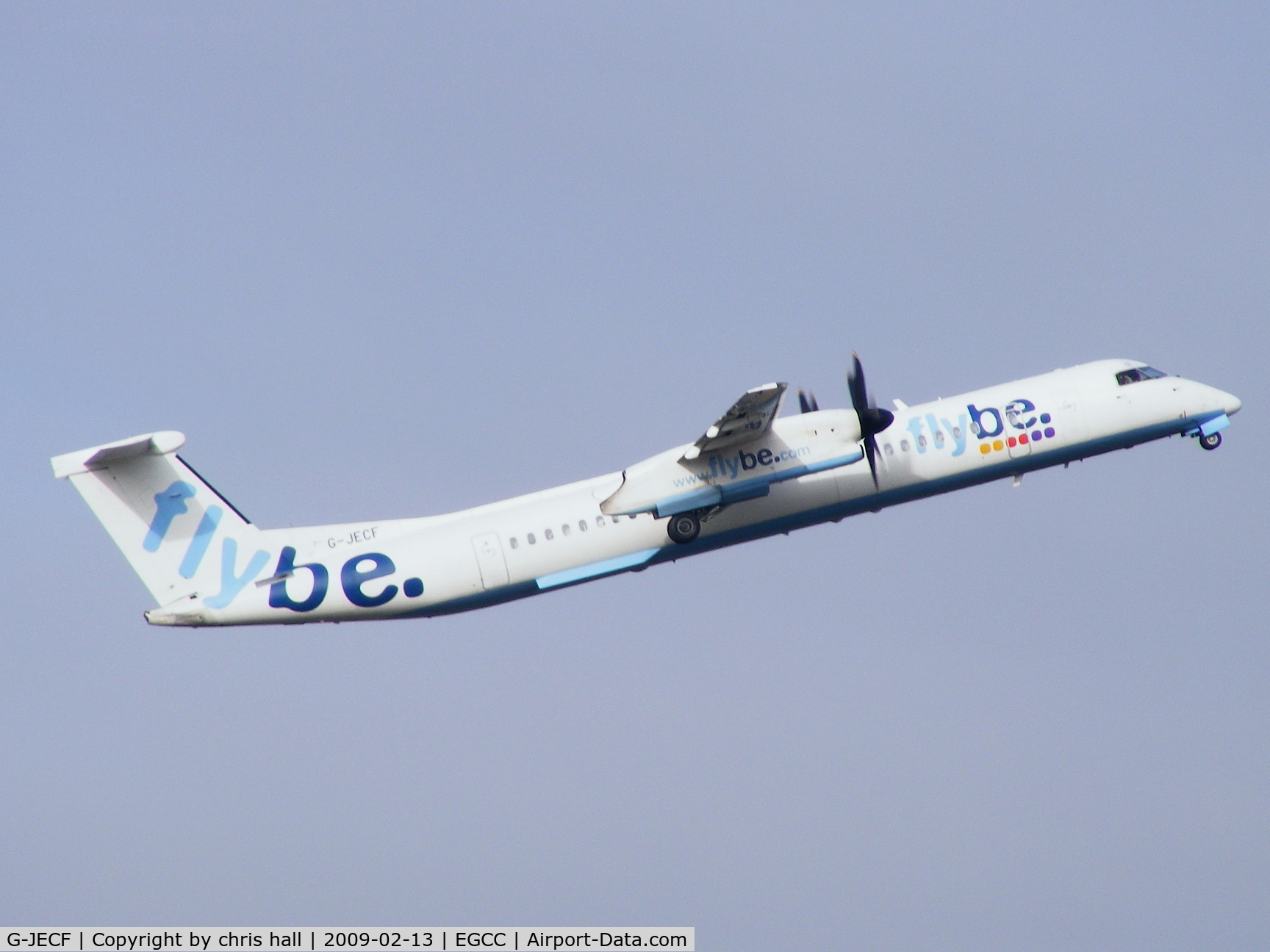 G-JECF, 2004 De Havilland Canada DHC-8-402Q Dash 8 C/N 4095, flybe