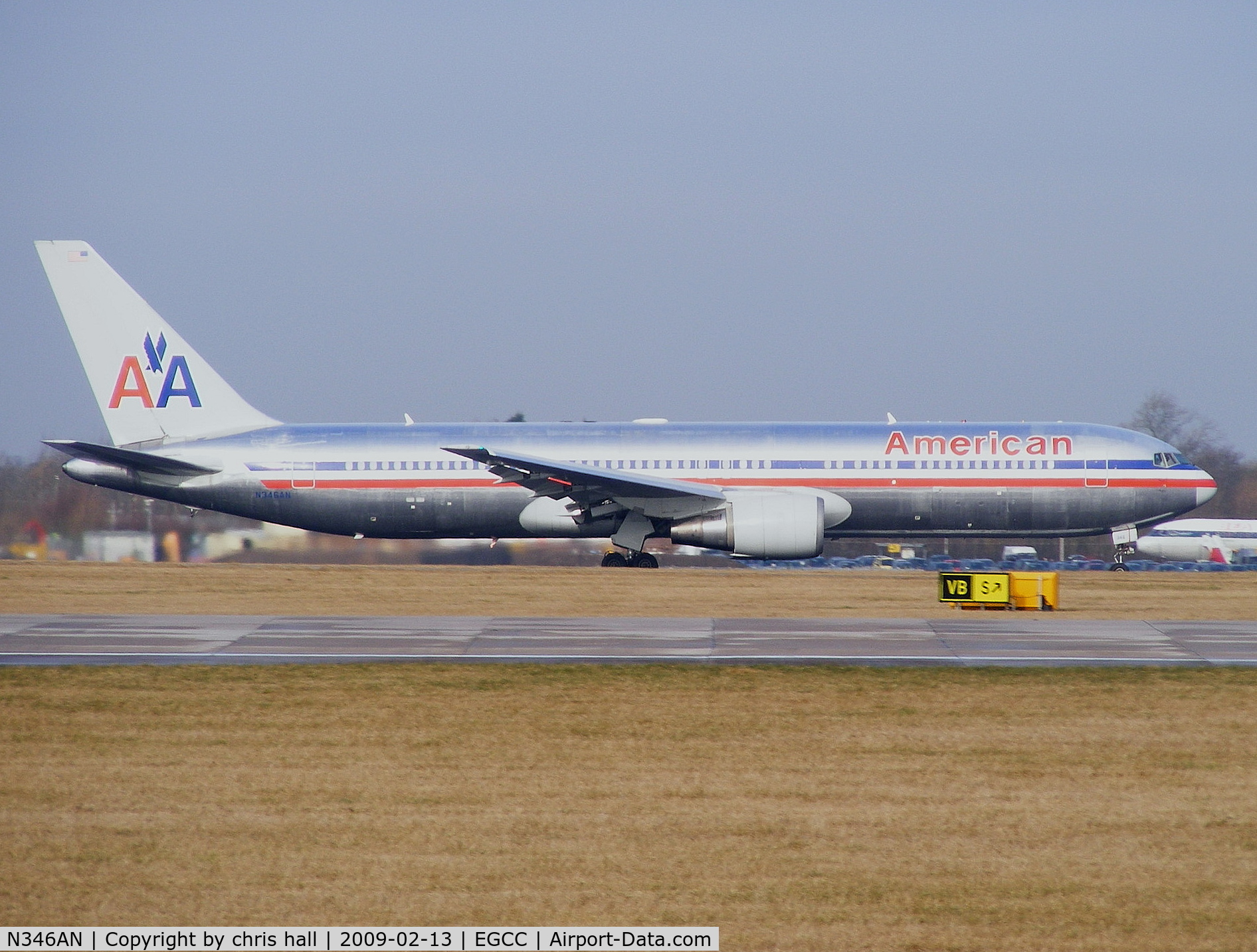 N346AN, 2003 Boeing 767-323 C/N 33085, American Airlines