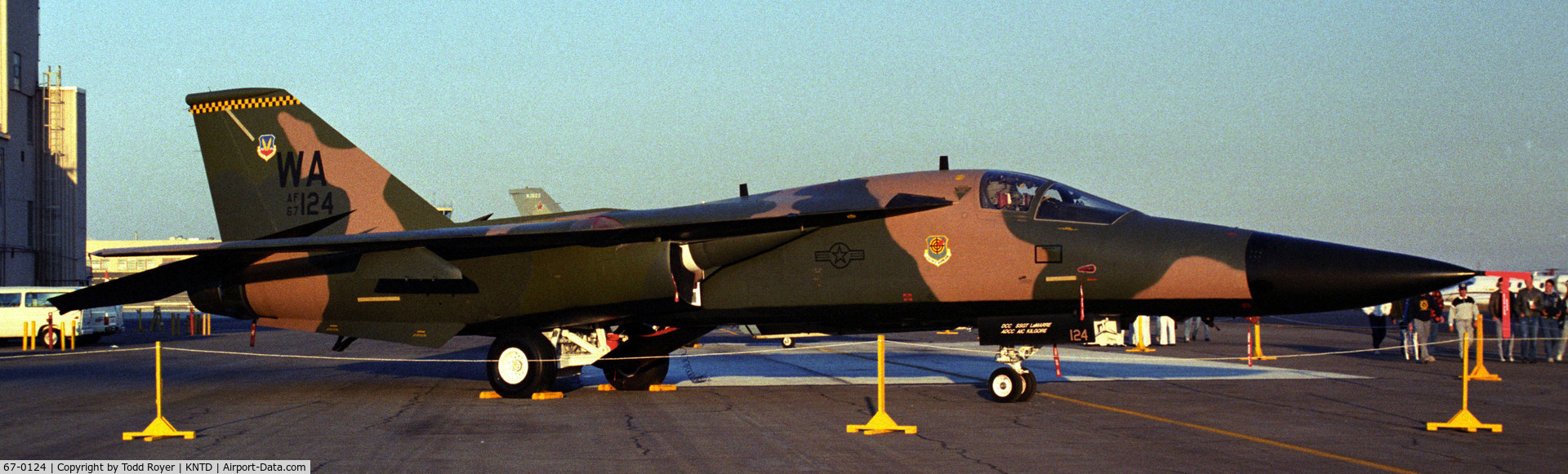 67-0124, 1967 General Dynamics F-111E Aardvark C/N A1-169, Point Mugu Airshow