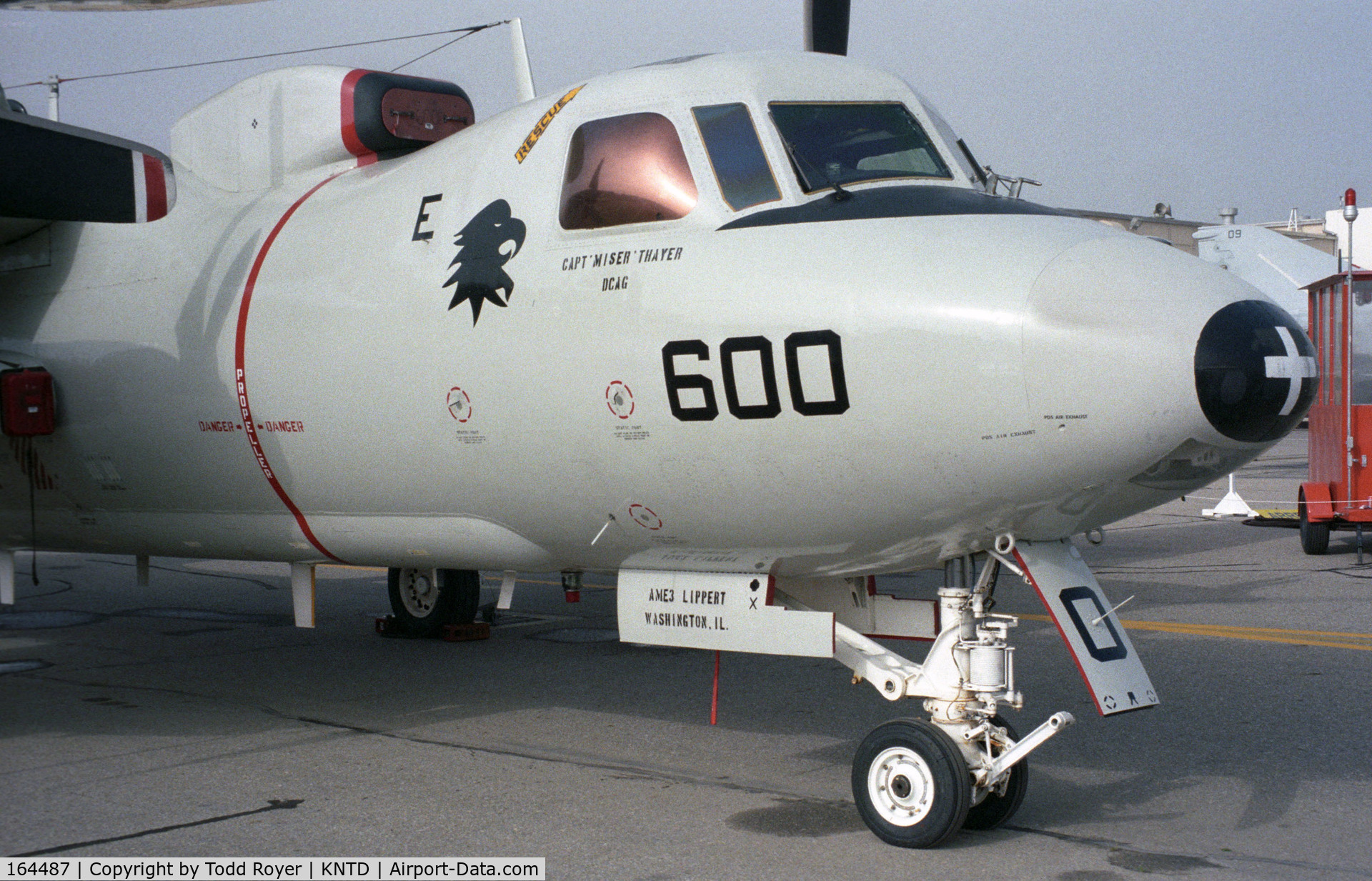 164487, Northrop Grumman E-2C Hawkeye C/N A153, Point Mugu Airshow