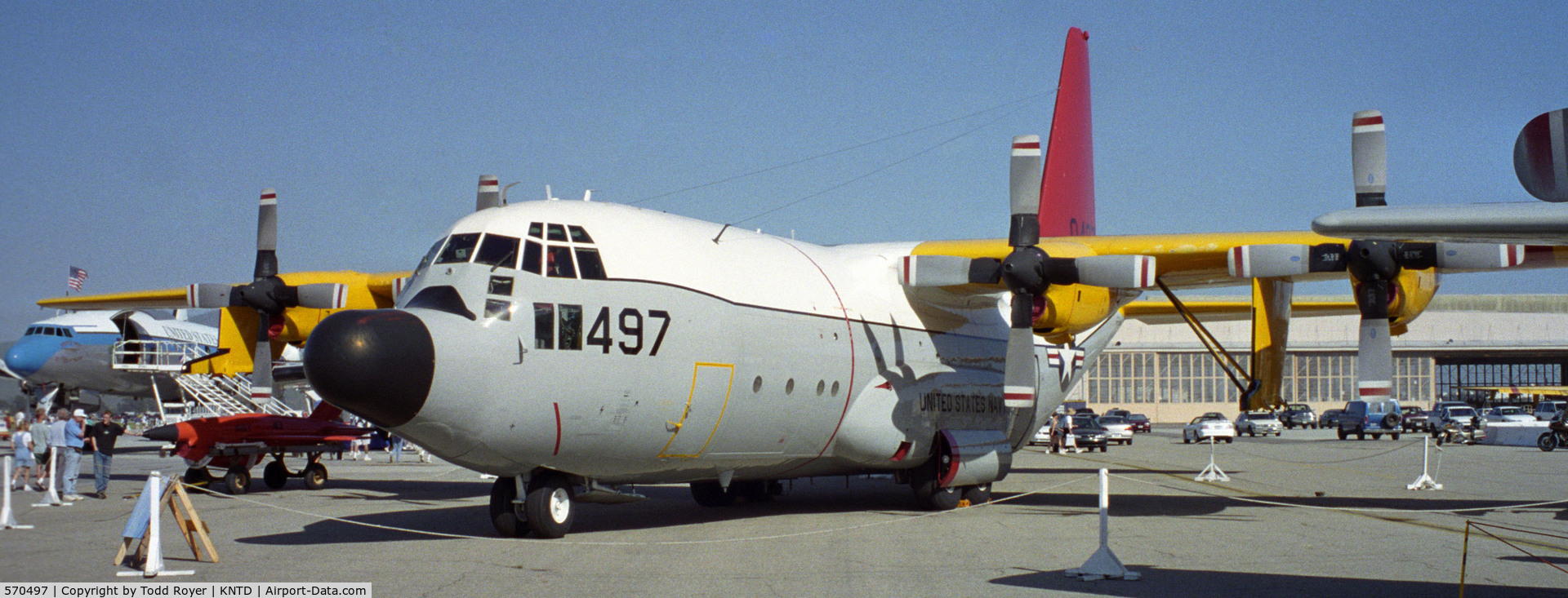 570497, Lockheed DC-130A Hercules C/N 183-3204, Point Mugu Airshow
