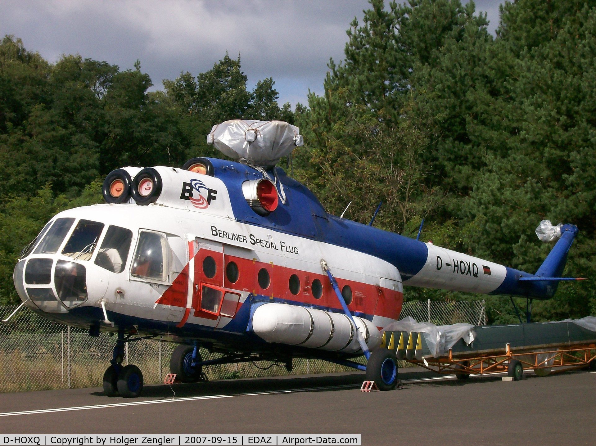 D-HOXQ, 1984 MIL Mi-8T C/N 105103, Retired