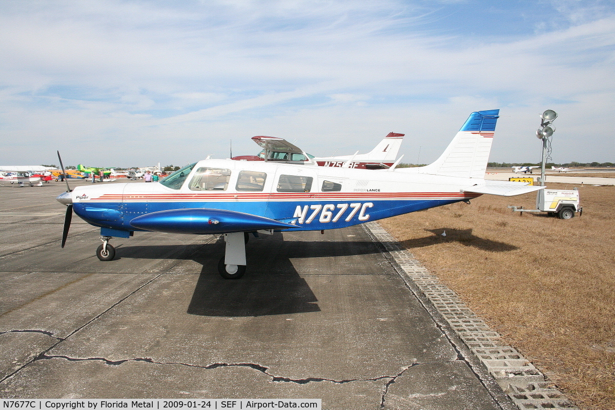 N7677C, 1975 Piper PA-32R-300 Cherokee Lance C/N 32R-7680058, Piper PA-32R-300