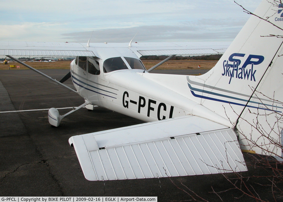 G-PFCL, 2003 Cessna 172S Skyhawk SP C/N 172S9330, NICE VISITING 172, DEPARTED MID AFTERNOON