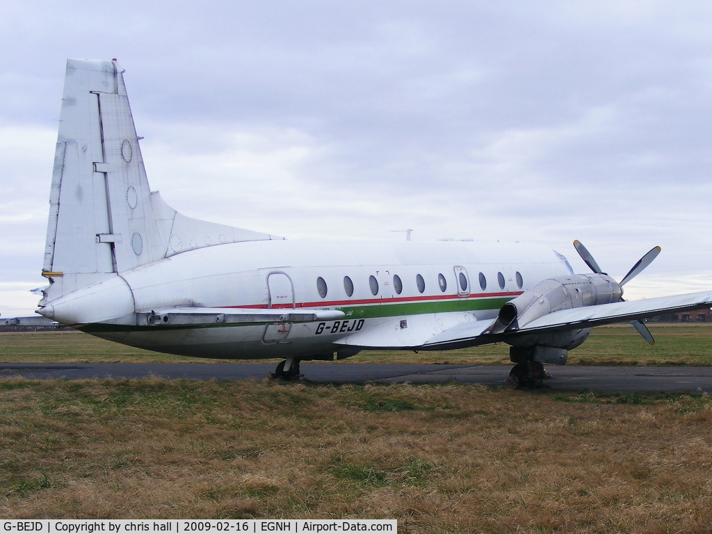 G-BEJD, 1961 Hawker Siddeley 748-105 Sr 1 C/N 1543, ex Emerald Airways