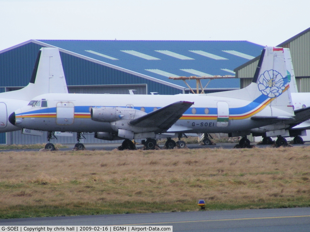 G-SOEI, 1971 Hawker Siddeley HS.748 Series 2A C/N 1689, ex Emerald Airways