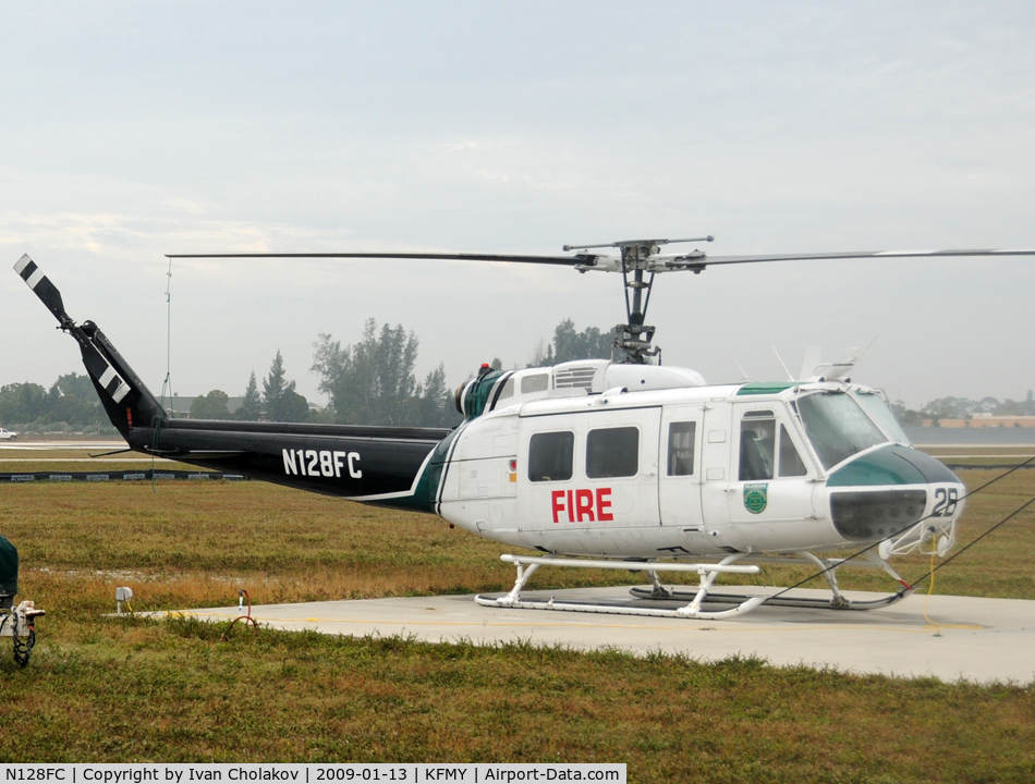 N128FC, Bell UH-1H Iroquois C/N 12136 (69-15848), Firefighter