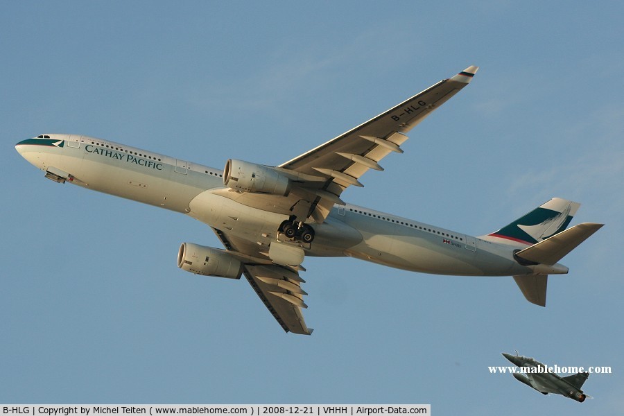 B-HLG, Airbus A330-342 C/N 118, Cathay Pacific