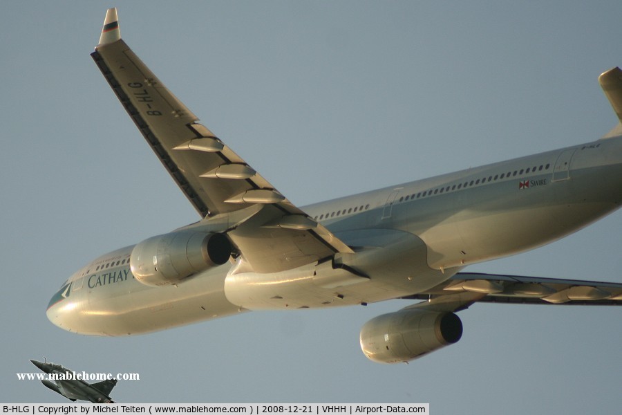 B-HLG, Airbus A330-342 C/N 118, Cathay Pacific