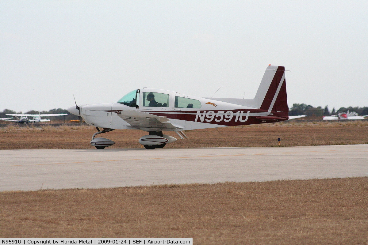 N9591U, 1976 Grumman American AA-5A Cheetah C/N AA5A-0091, Grumman AA-5A