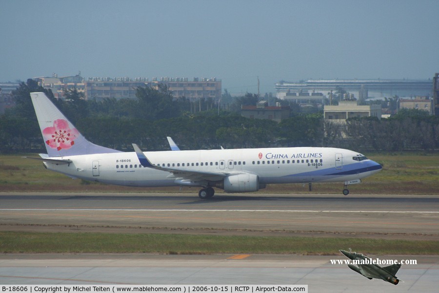 B-18606, Boeing 737-809 C/N 28405, China Airlines