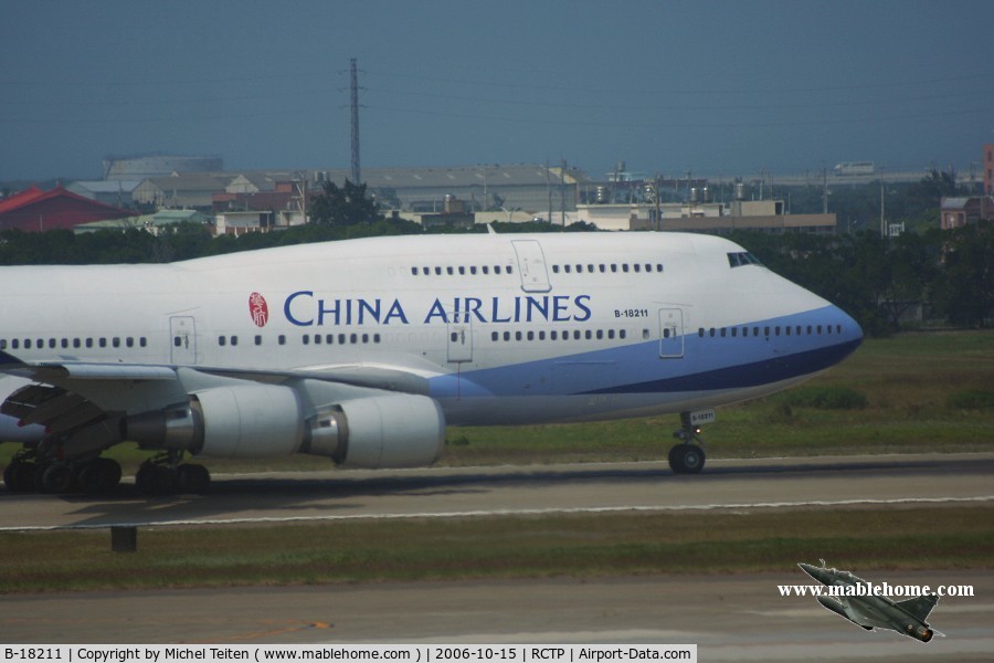 B-18211, 2004 Boeing 747-409 C/N 33735, China Airlines