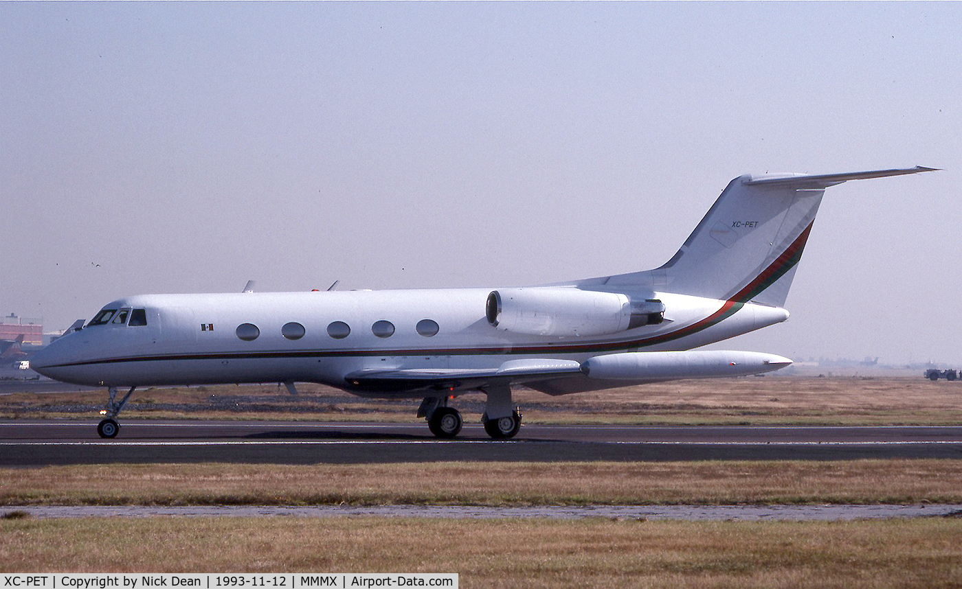 XC-PET, 1975 Grumman G-1159 Gulfstream II-TT C/N 173, MMMX