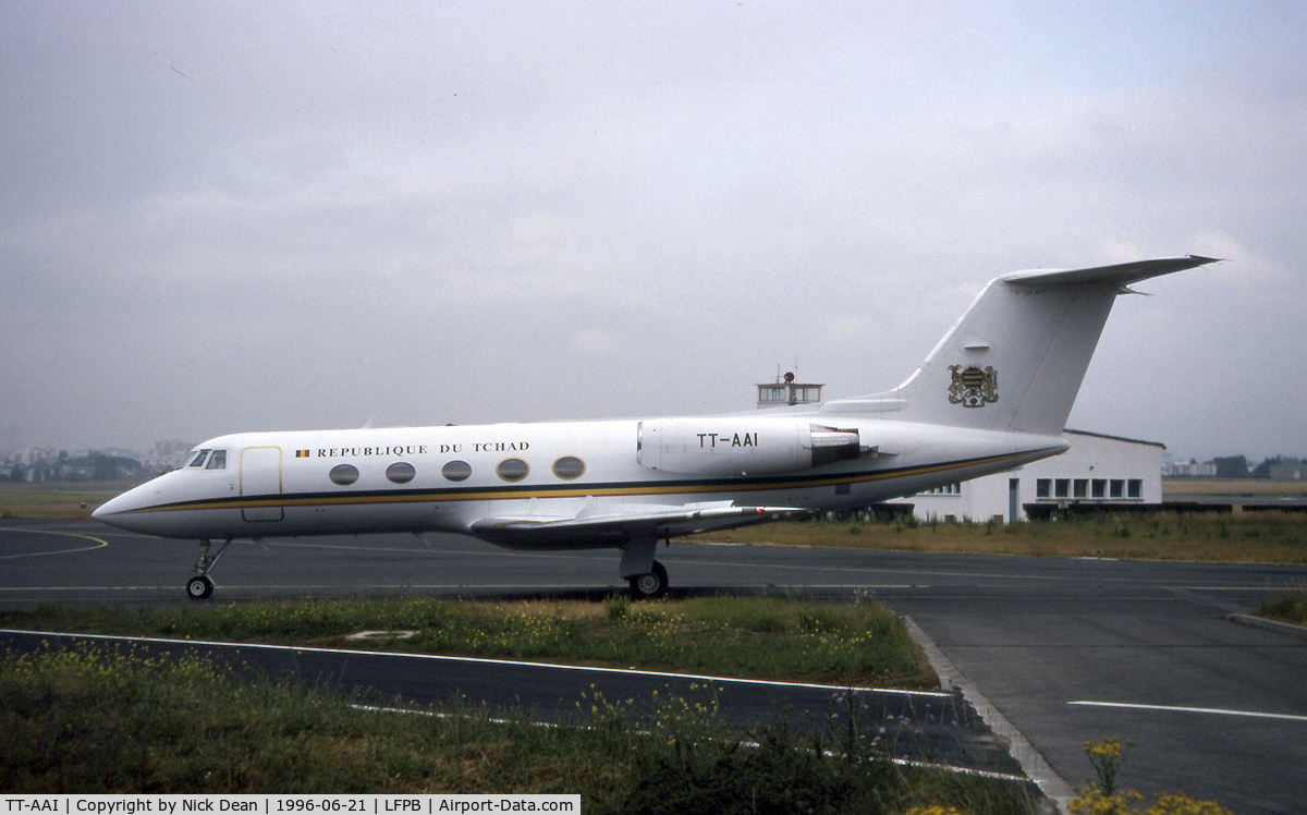 TT-AAI, 1979 Grumman G-1159 Gulfstream II C/N 240, Paris Le Bourget