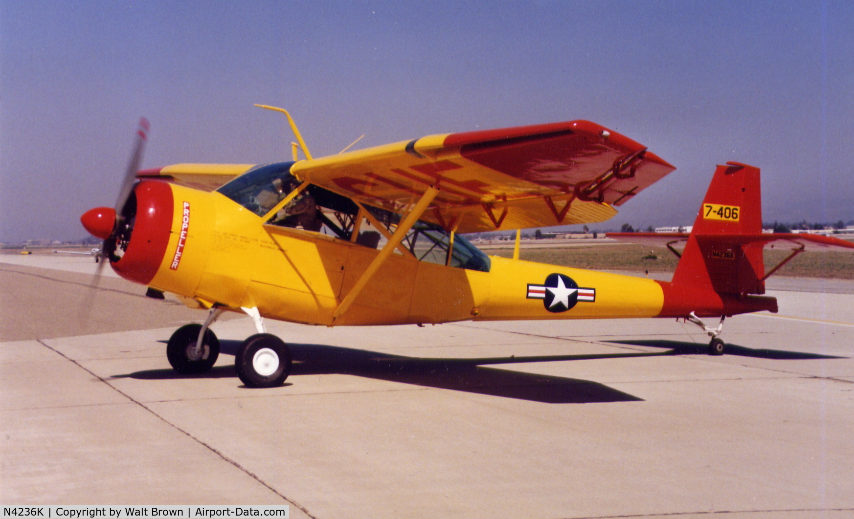 N4236K, Consolidated Vultee L-13 C/N 47406, Cable Air show.  Upland CA.