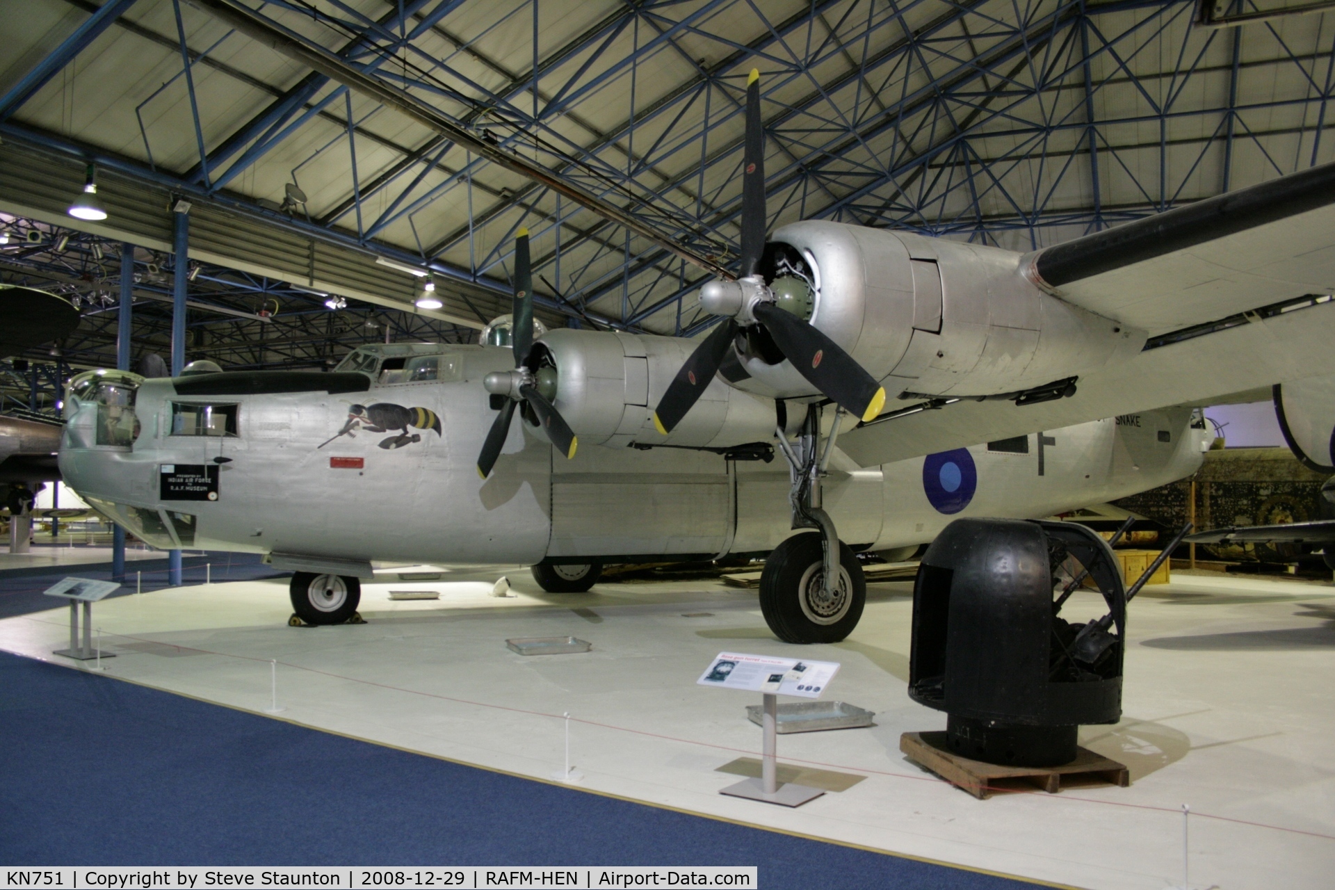KN751, Consolidated B-24 Liberator C/N 6707L, Taken at the RAF Museum, Hendon. December 2008