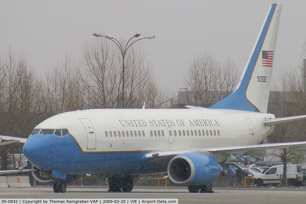 05-0932, 2006 Boeing C-40C Clipper (737-7BC BBJ) C/N 34808, USA - Air Force Boeing 737-700