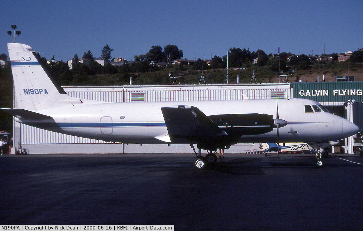 N190PA, 1968 Grumman G-159 Gulfstream 1 C/N 195, KBFI