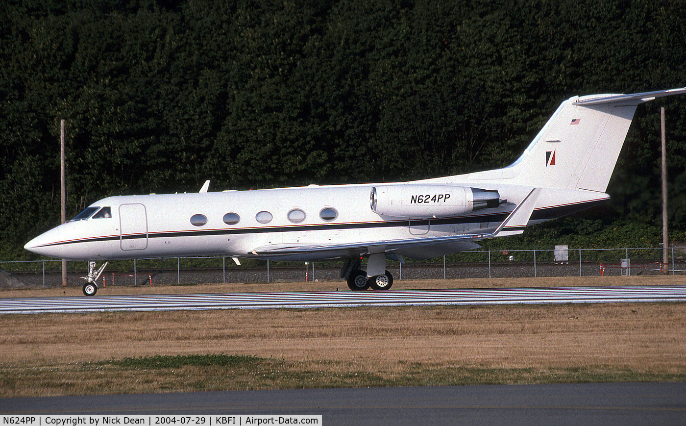 N624PP, 1981 Grumman G1159A Gulfstream III C/N 320, KBFI