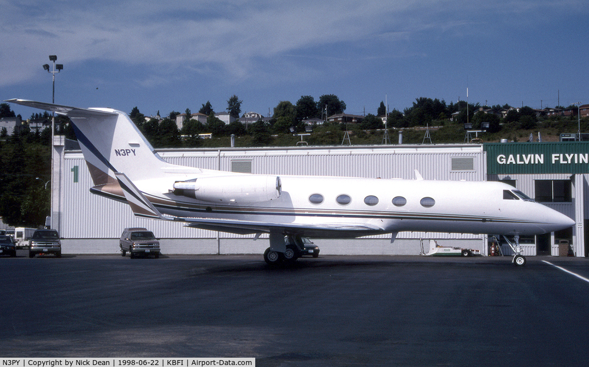 N3PY, 1981 Grumman G1159A Gulfstream III C/N 336, KBFI