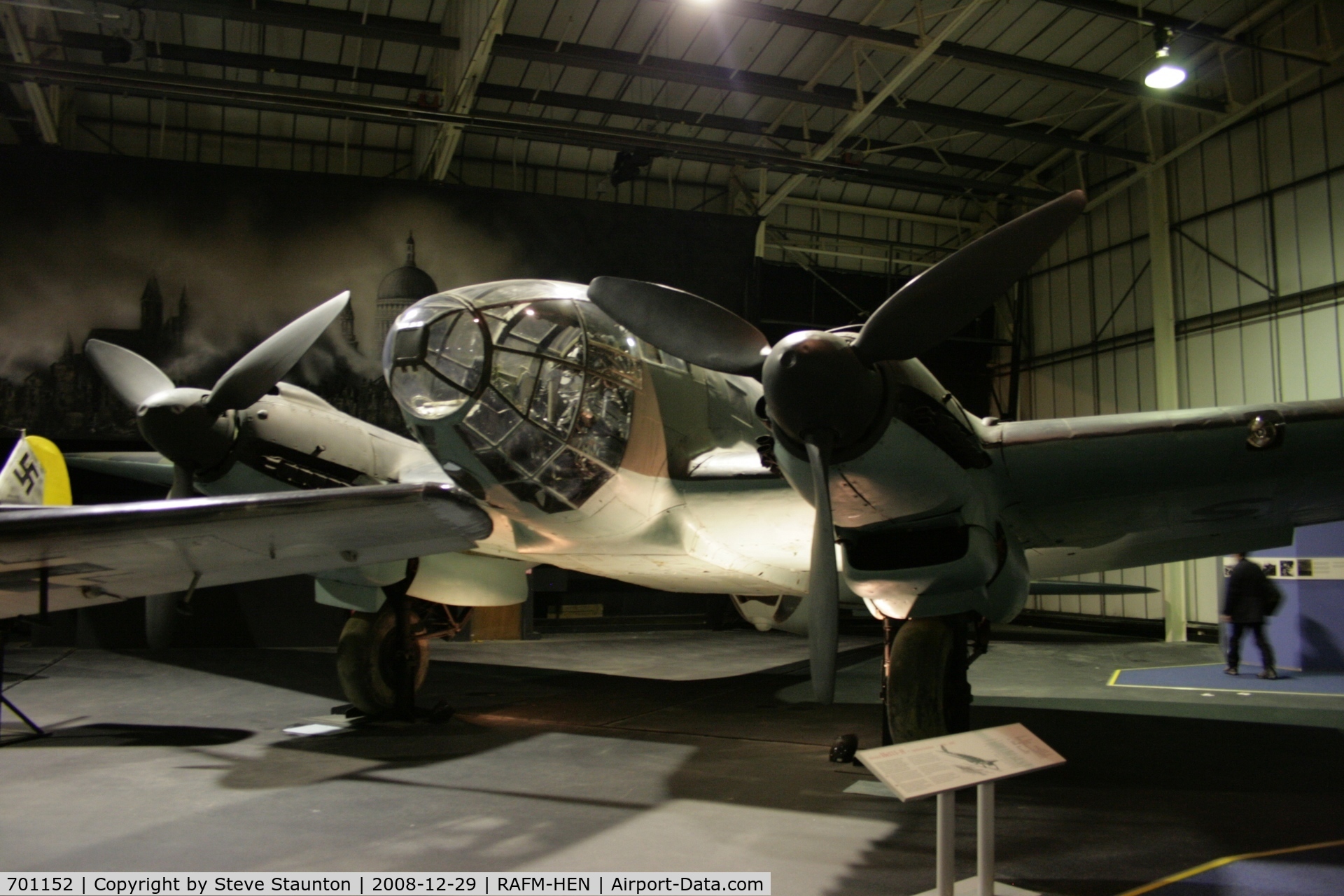 701152, Heinkel He-111H-20 C/N 701152, Taken at the RAF Museum, Hendon. December 2008