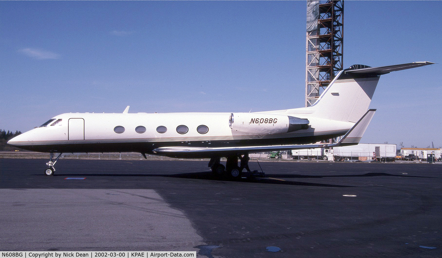 N608BG, 1984 Gulfstream Aerospace G-1159A Gulfstream III Gulfstream III C/N 430, KPAE