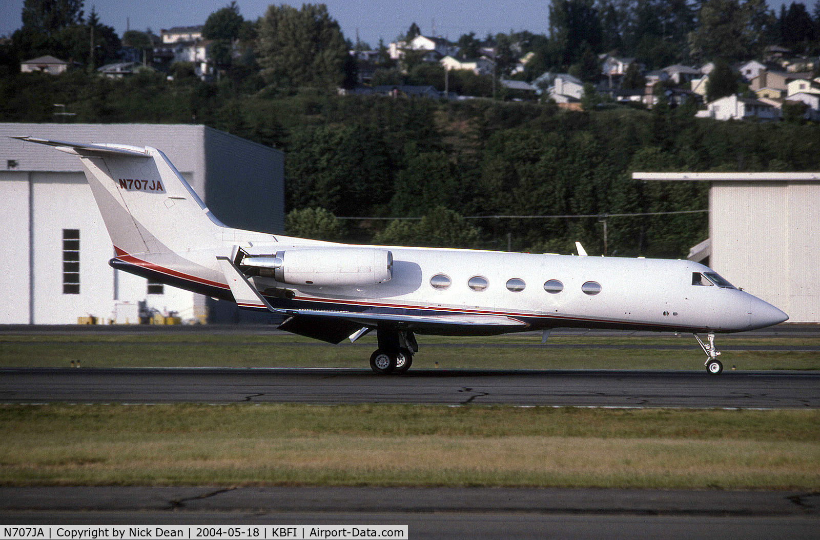 N707JA, 1984 Grumman G1159A Gulfstream III C/N 447, KBFI