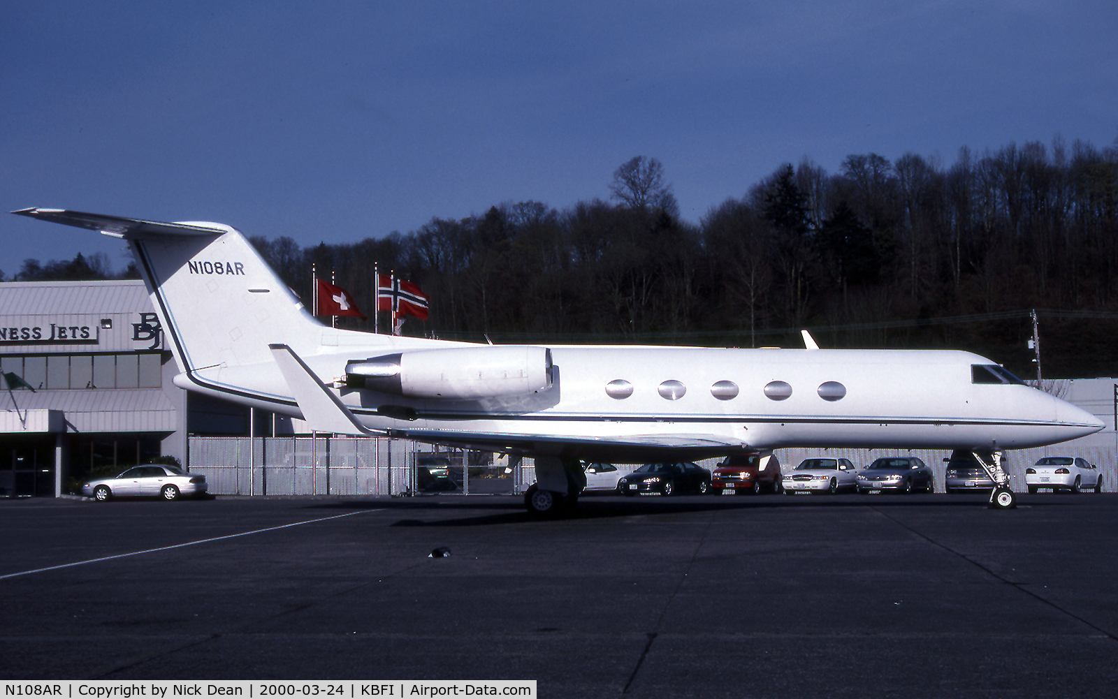 N108AR, 1985 Gulfstream Aerospace G-1159A Gulfstream III C/N 461, KBFI