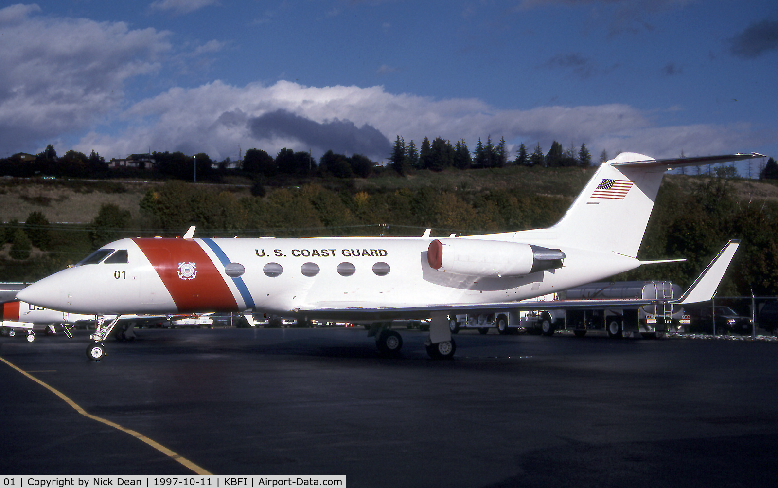 01, 1986 Grumman G-1159A Gulfstream III (VC-20B) C/N 477, KBFI