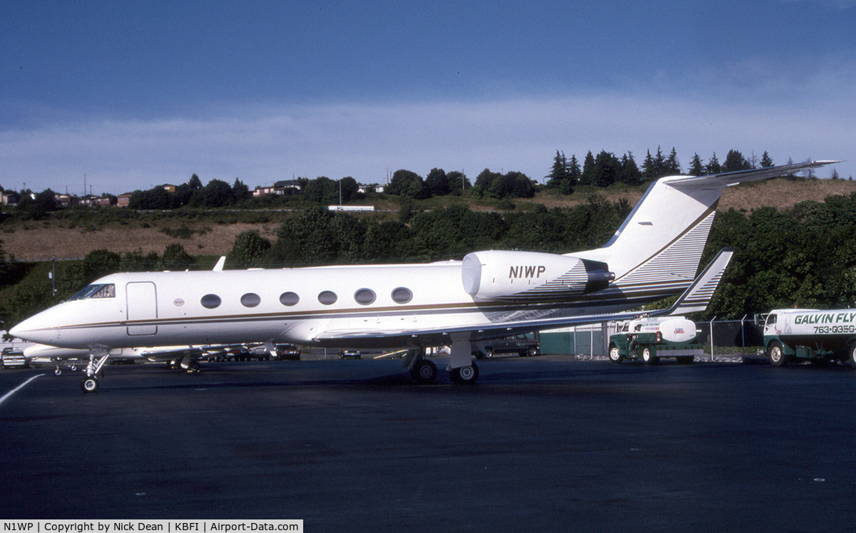 N1WP, 1987 Gulfstream Aerospace G-IV C/N 1030, KBFI