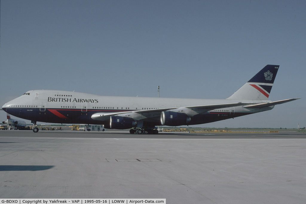G-BDXO, 1987 Boeing 747-236B C/N 23799, British Airways Boeing 747-200
