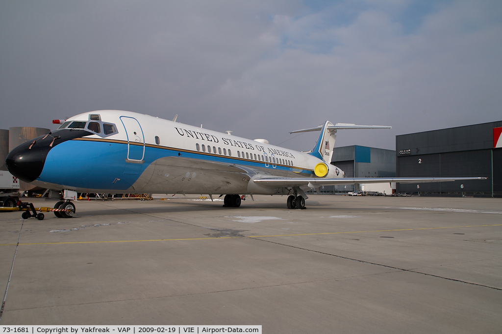 73-1681, 1973 McDonnell Douglas C-9C (DC-9-32) C/N 47668, USAF DC9-32