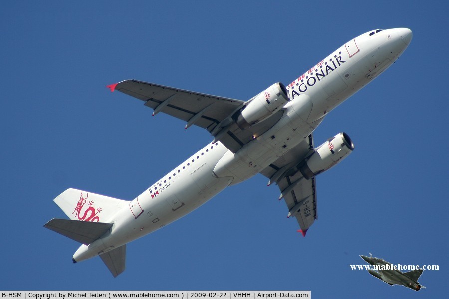 B-HSM, 2004 Airbus A320-232 C/N 2238, Dragonair