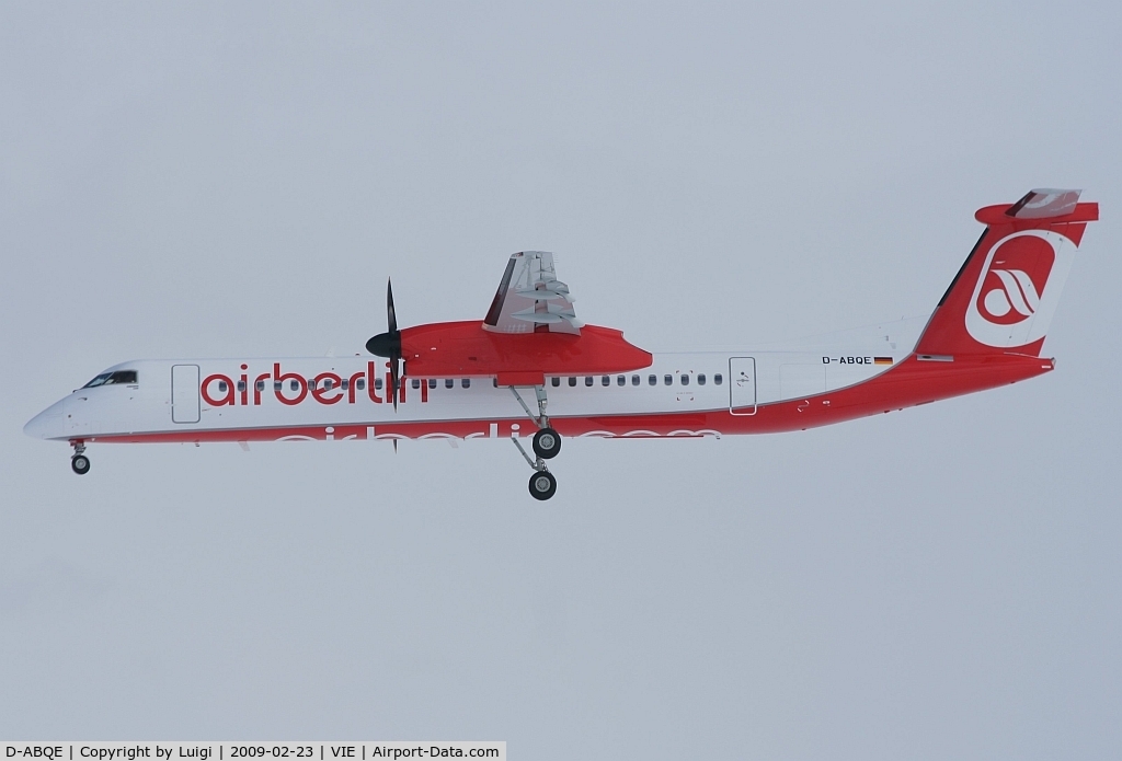 D-ABQE, 2009 De Havilland Canada DHC-8-402Q Dash 8 C/N 4239, Air Berlin