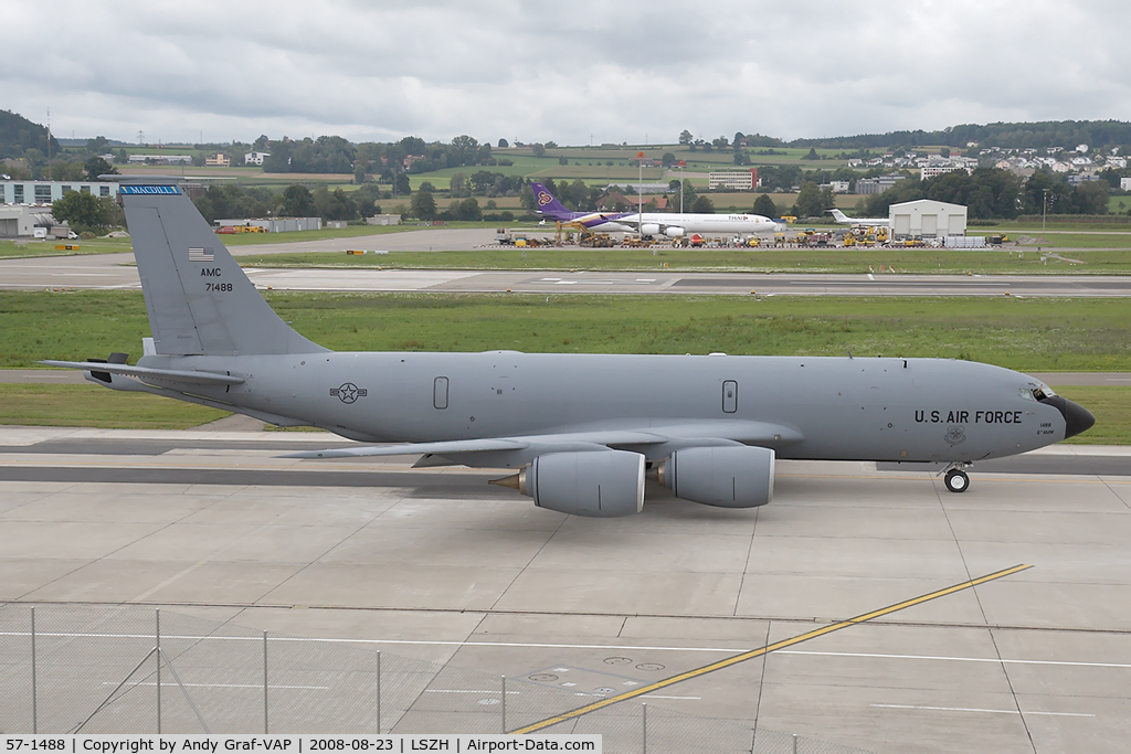 57-1488, 1957 Boeing KC-135R Stratotanker C/N 17559, USAF KC-135