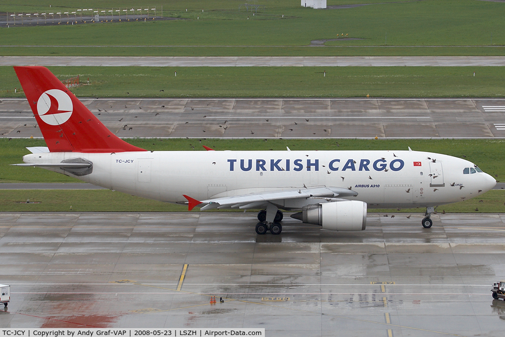 TC-JCY, 1988 Airbus A310-304F C/N 478, Turkish Cargo A310-300