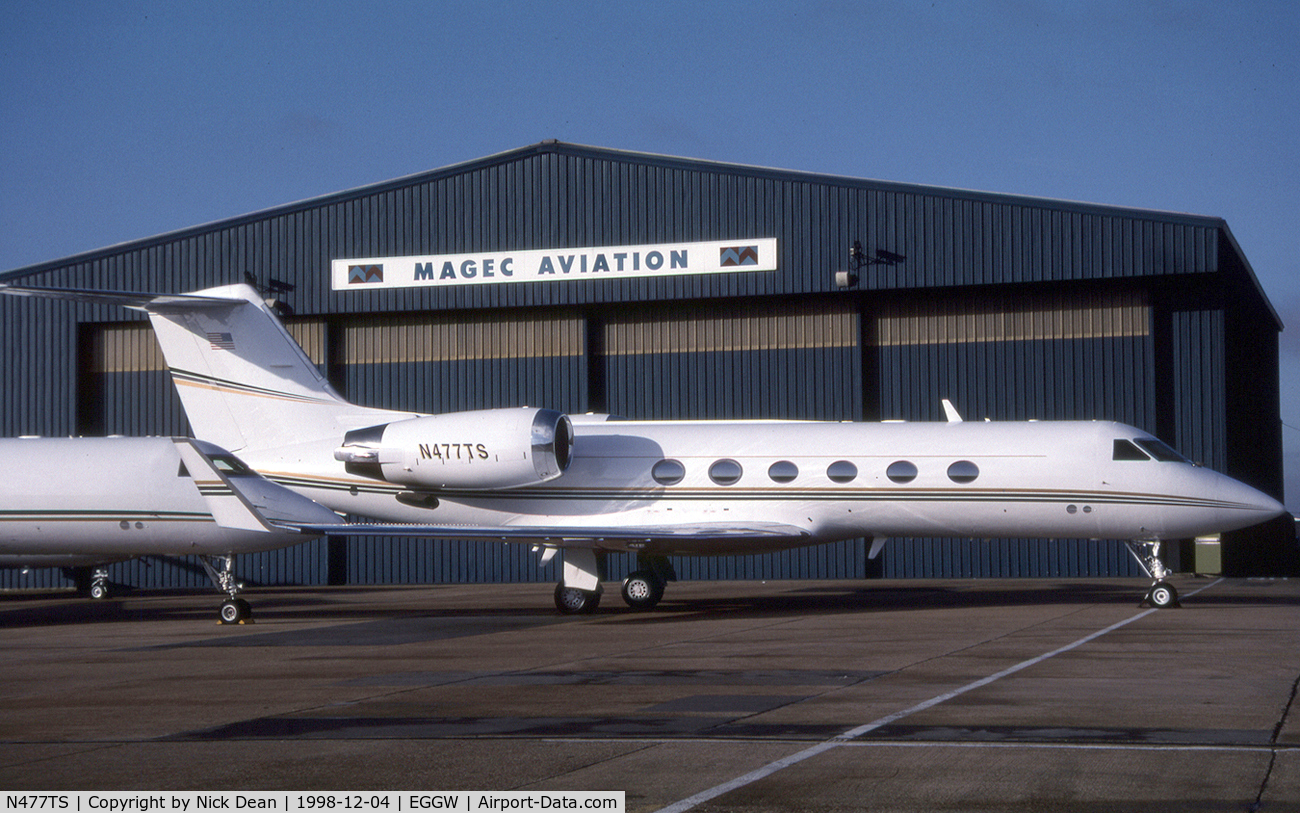 N477TS, 1988 Gulfstream Aerospace Gulfstream IV C/N 1077, EGGW