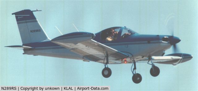 N289RS, 1997 Pazmany PL-2 C/N 089, departing sun-n-fun lakeland florida