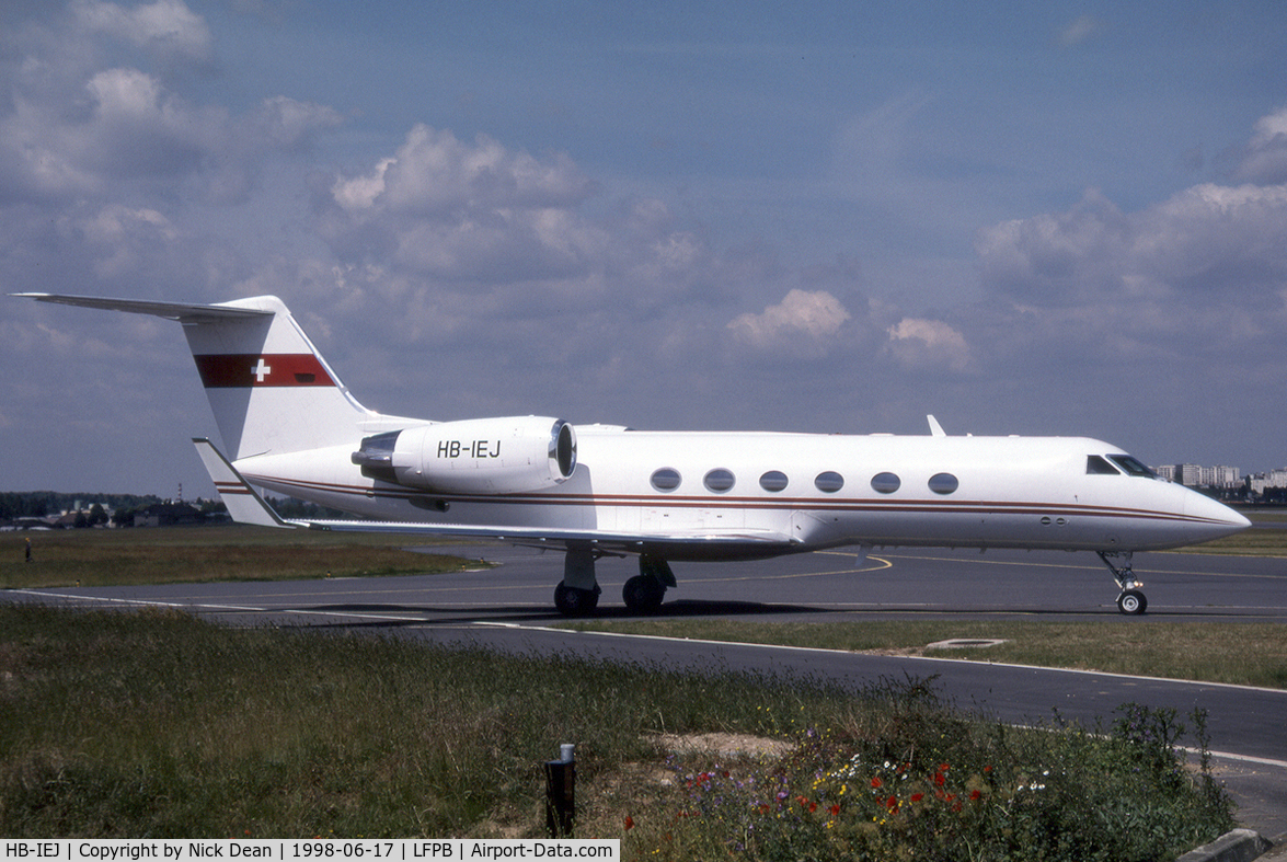 HB-IEJ, 1990 Gulfstream Aerospace Gulfstream IV C/N 1148, Paris Le Bourget