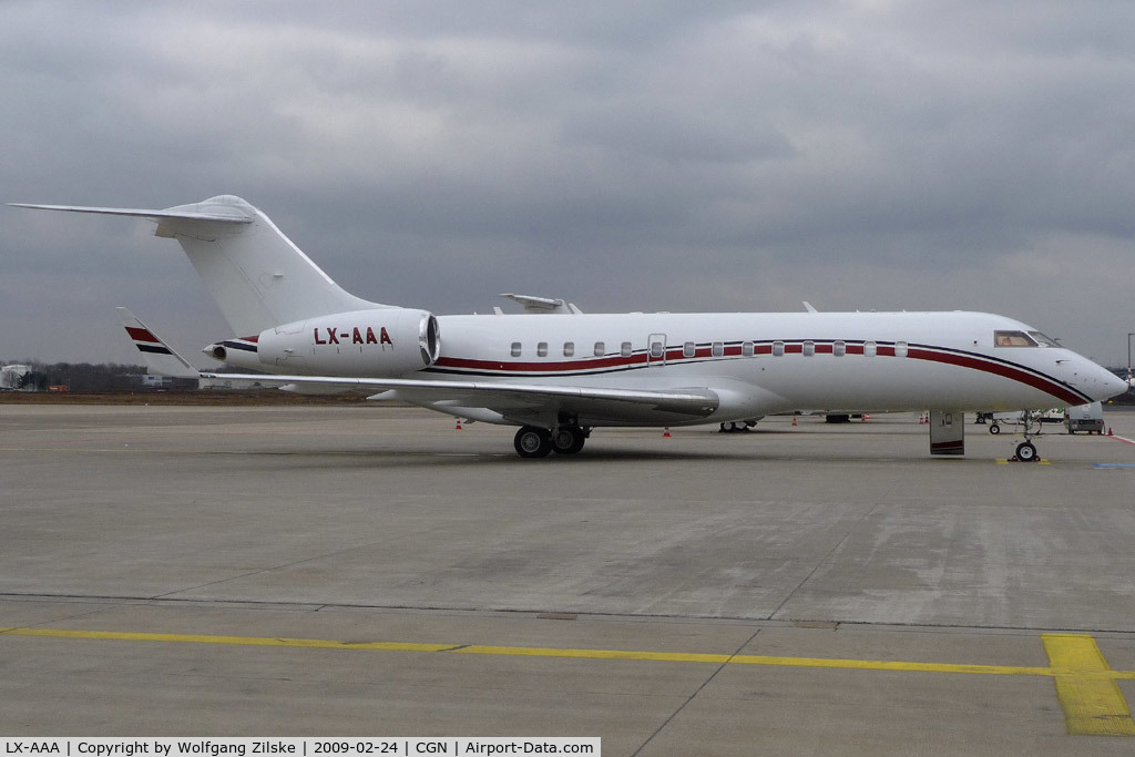 LX-AAA, 2004 Bombardier BD-700-1A10 Global Express C/N 9133, visitor