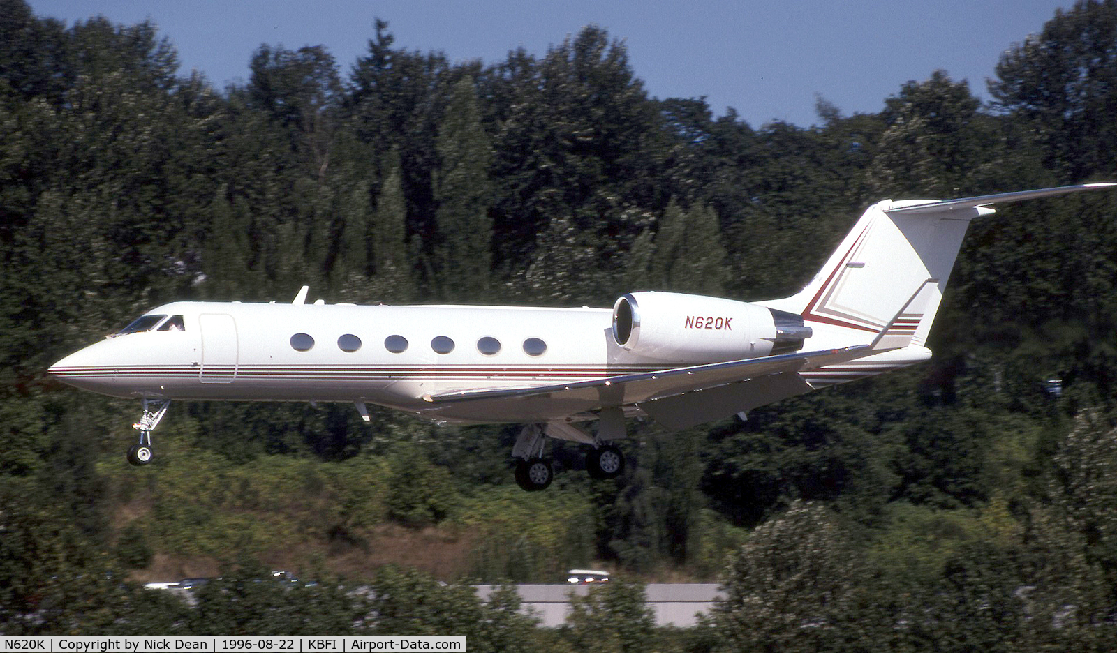 N620K, 1992 Gulfstream Aerospace Gulfstream IV C/N 1193, KBFI